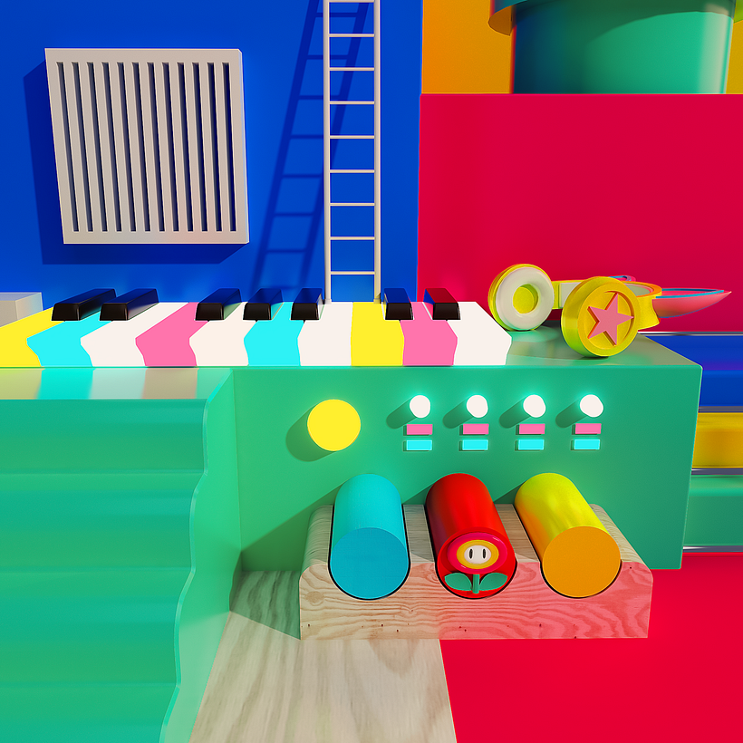 Mi Proyecto del curso: Composiciones abstractas con Cinema 4D 6