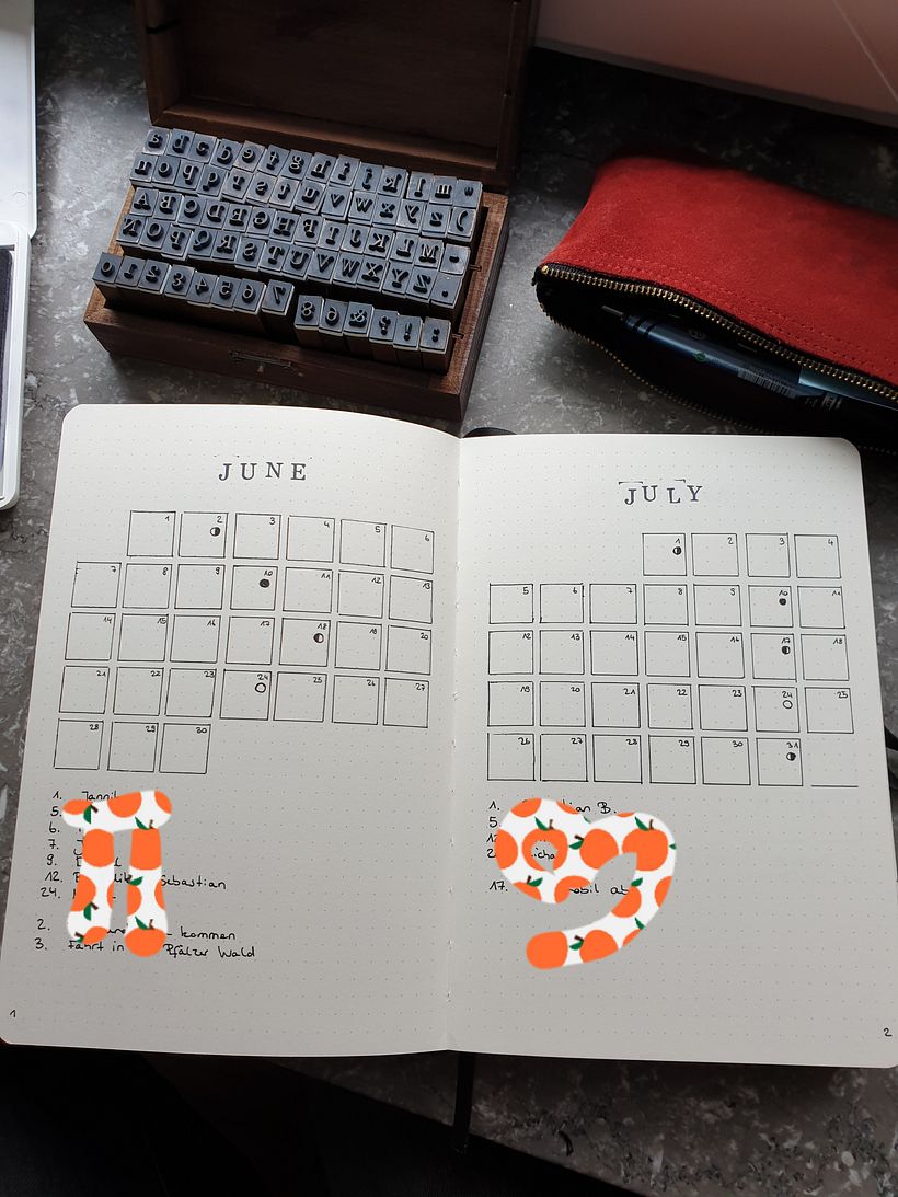 my future log - I prefer this style