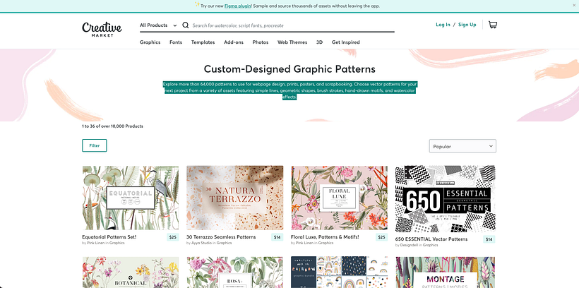 Creative Market.