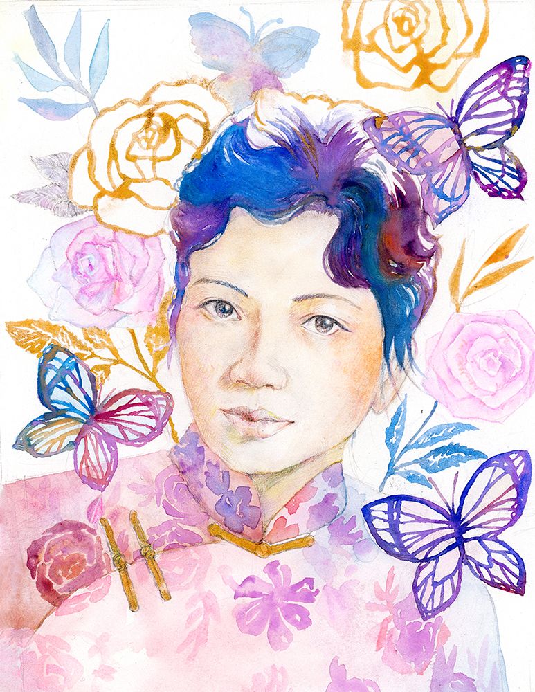My project in Portrait Illustration with Analog and Digital Techniques course 1