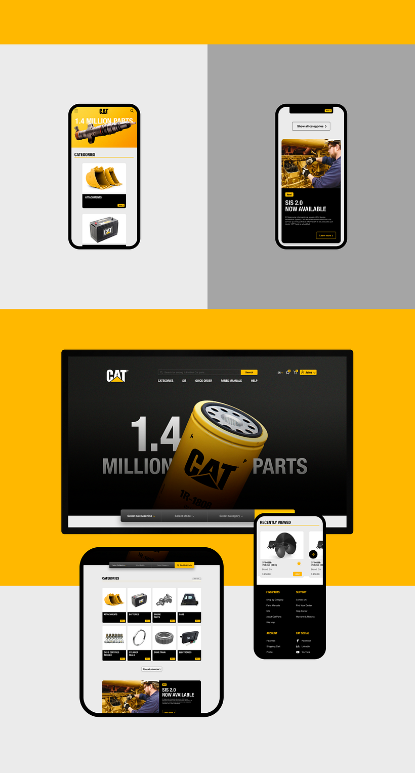 Parts Cat Redesign - UI Project 4
