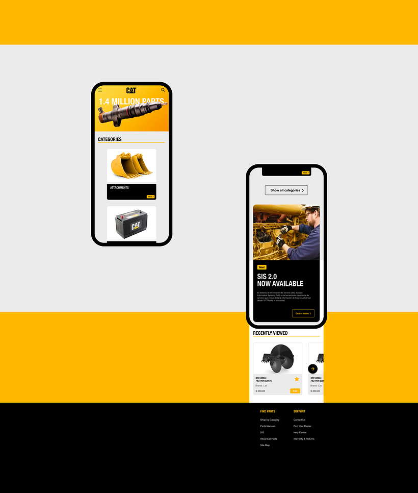 Parts Cat Redesign - UI Project 8