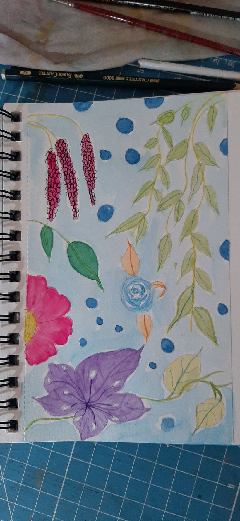 Meu projeto do curso: Cores na aquarela: descubra sua personalidade cromática 1