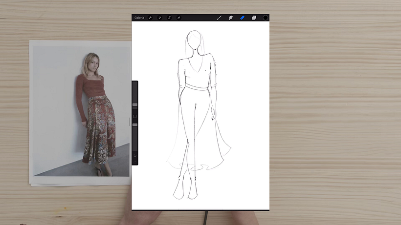 Create a new layer for the clothing and let your imagination run wild!