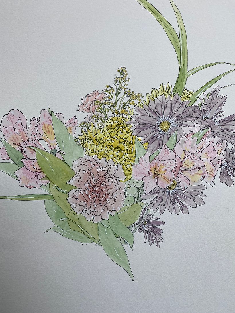 My project in Botanical Sketchbooking: A Meditative Approach course 3