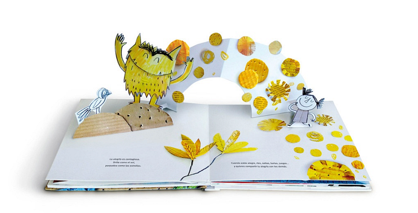 El monstruo de colores, un cuento 3D de Anna Llenas Serra.