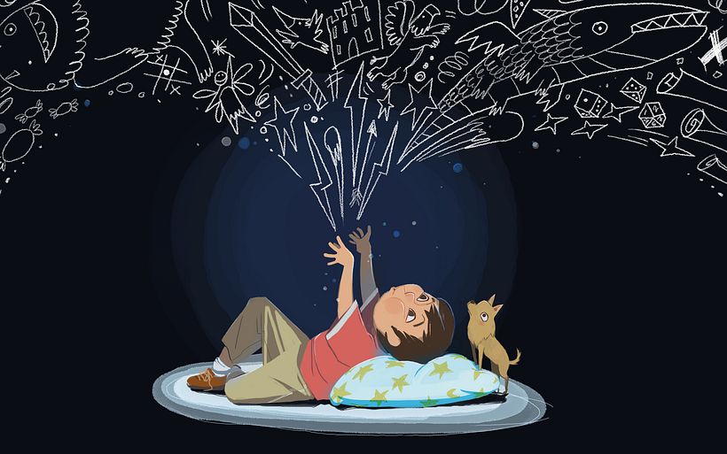 Personaje ilustrado por Teresa Martínez.