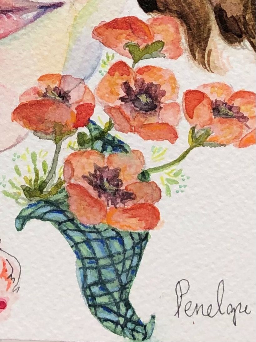 Up close on the flowers!