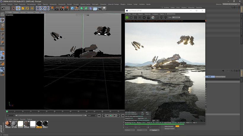 Octane Render Free Scenes by Oscar creativo 8
