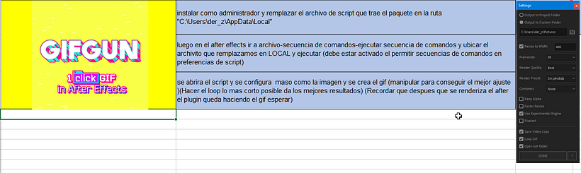 COMO USAR EL SCRIPT