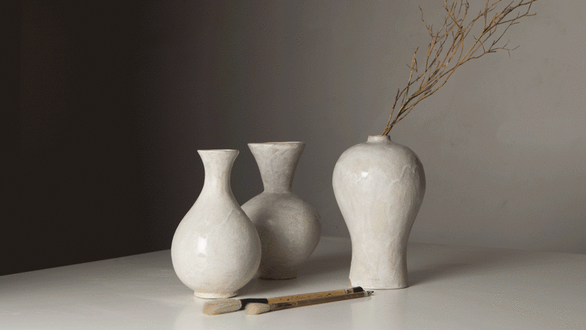 Trabajos de Clara Graziolino, artista cerámica y experta en kintsugi.