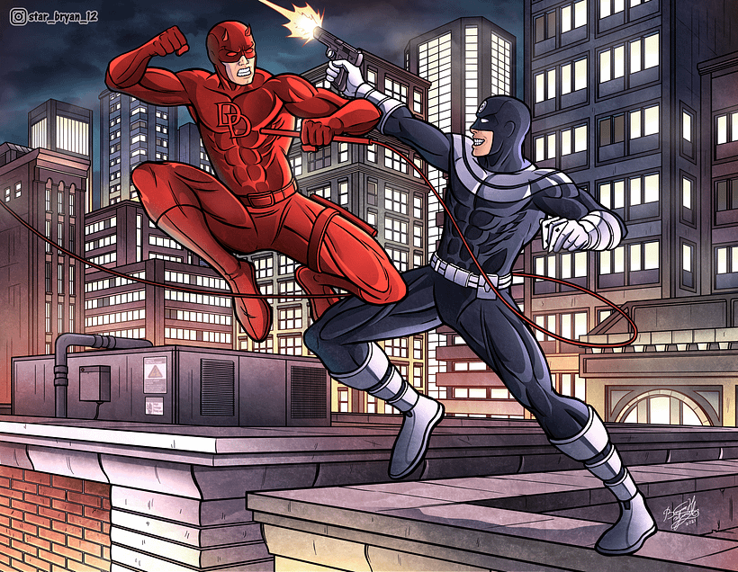 Daredevil vs Bullseye
