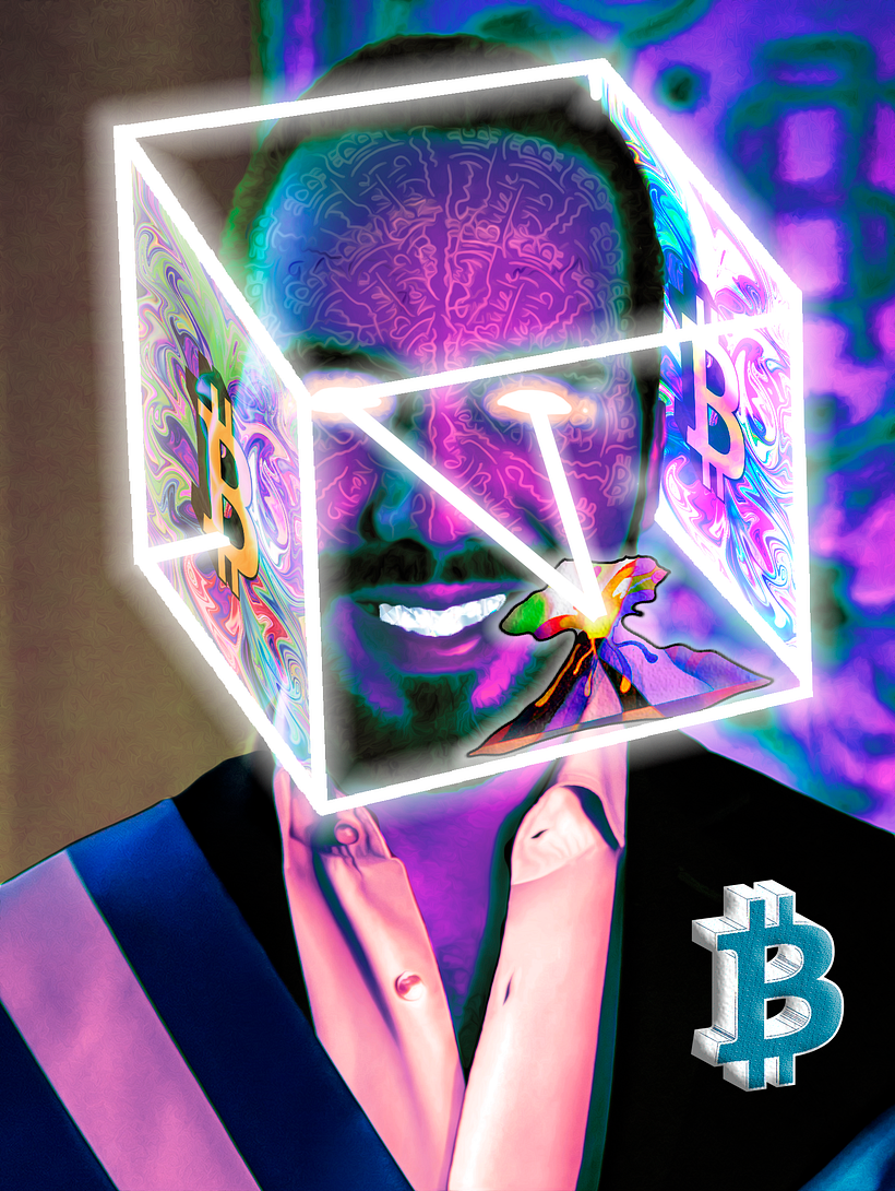 My project in Psychedelic Animation with Photoshop and After Effects course 4