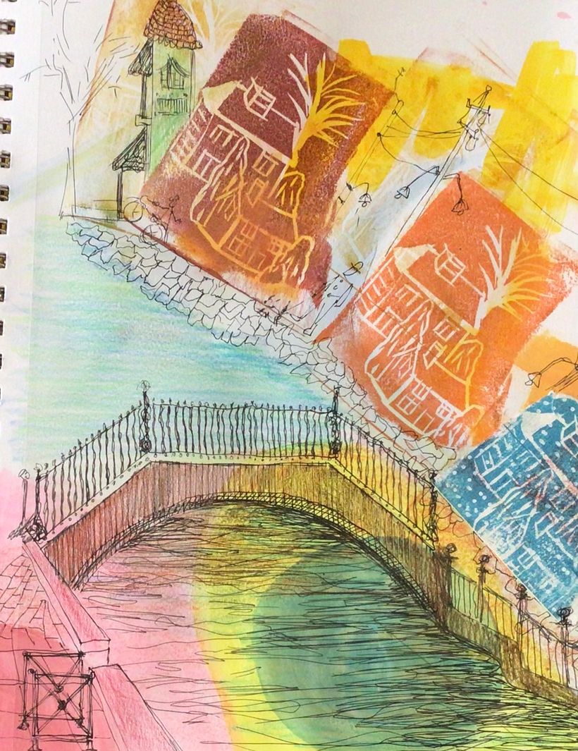 My project in Pictorial Sketchbook in Gouache Mixed Media 3