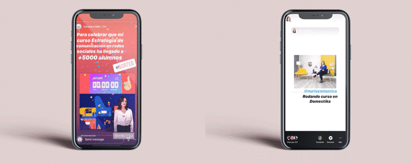 Núria Mañé es una experta en Instagram, habiendo creado estrategias digitales para clientes de todos los sectores.