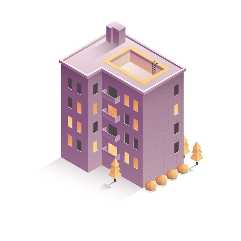 Mi Proyecto del curso: Ilustración vectorial isométrica desde cero 9