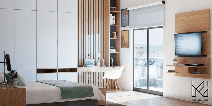 Rediseño Dormitorio - Cuenca, EC. 6