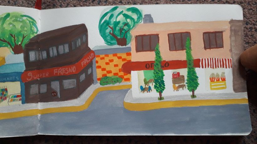 Mi Proyecto del curso: Sketchbook pictórico en gouache 7