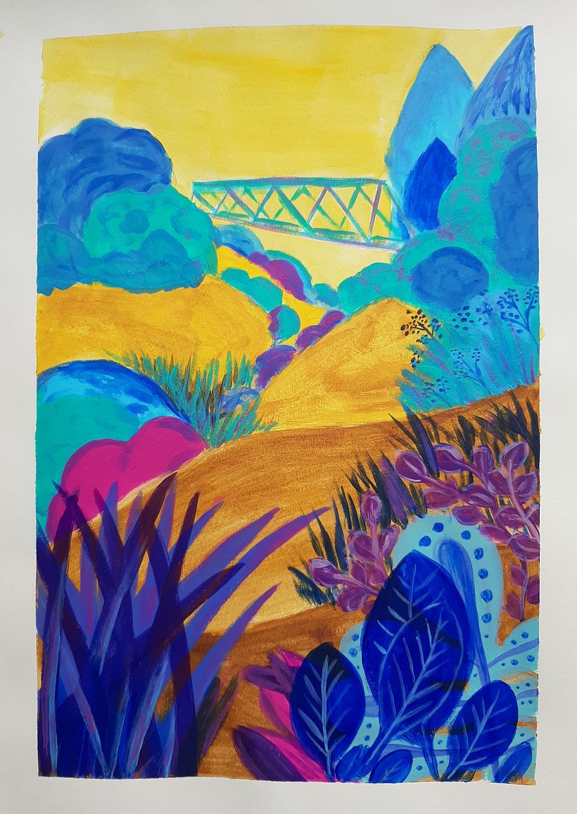 My project in Color and Lighting Techniques with Acrylic Paint course 1