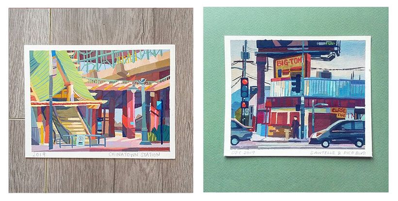 Gouache Paintings 4