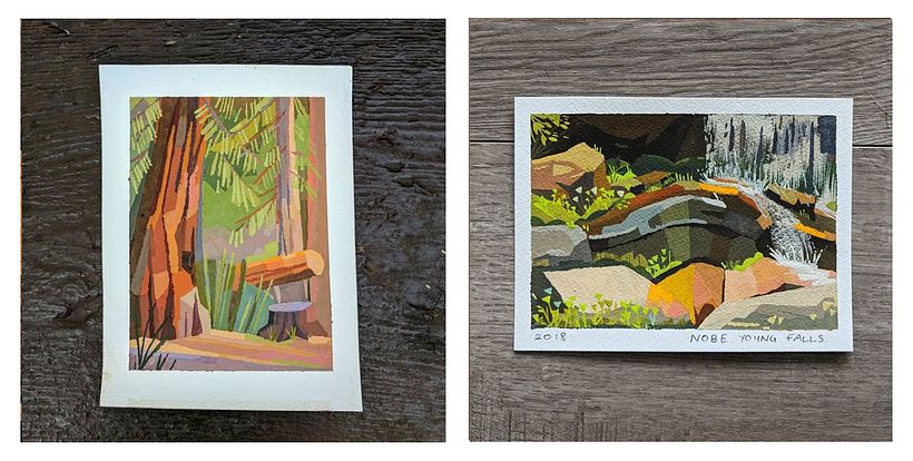 Gouache Paintings 11