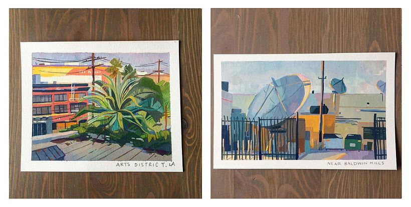 Gouache Paintings 12