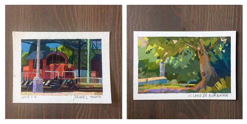 Gouache Paintings 15