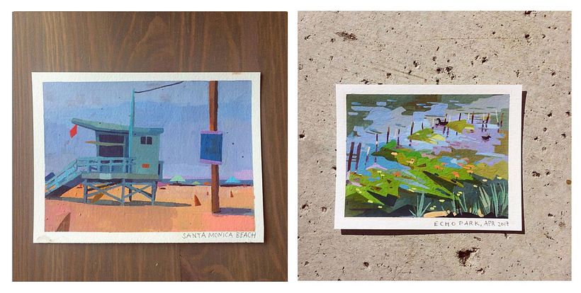 Gouache Paintings 16