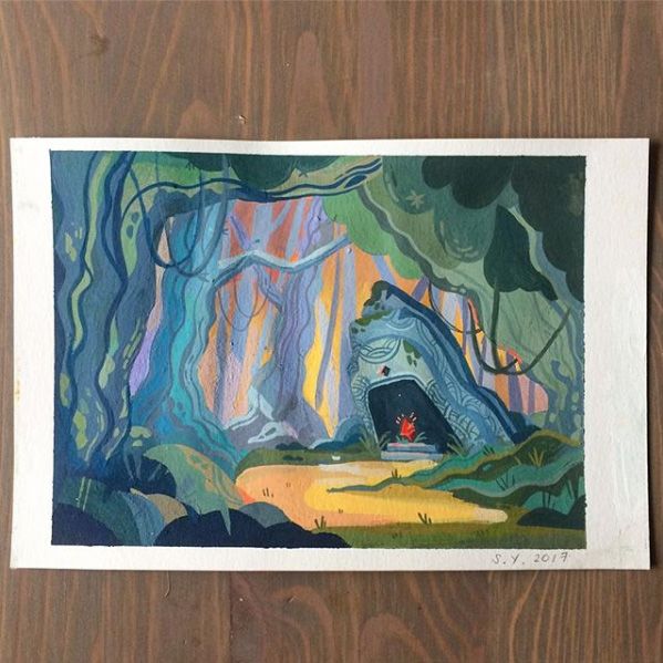 Gouache Paintings 17