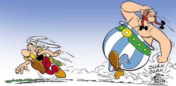 An escape represented as onomatopoeia.