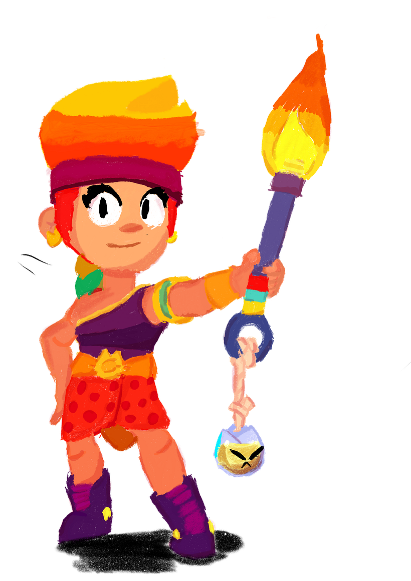Amber do “Brawl Stars”