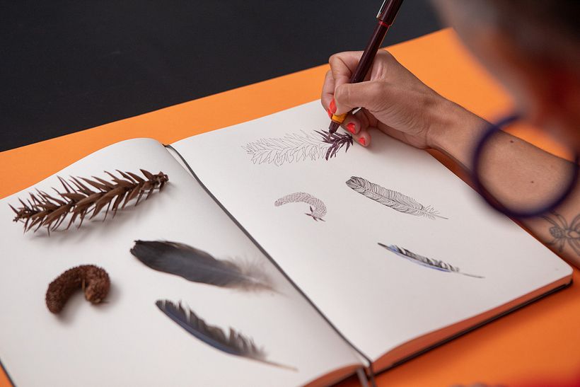 Powerpaola analiza objetos de los lugares para comprenderlos mejor. 