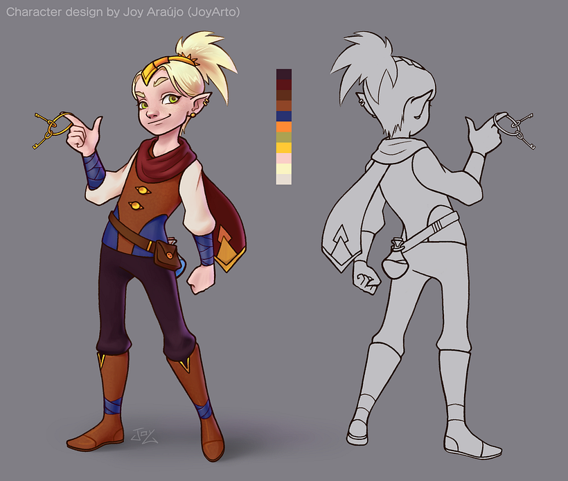My project in Digital Painting for Characters: Color and Light course 4