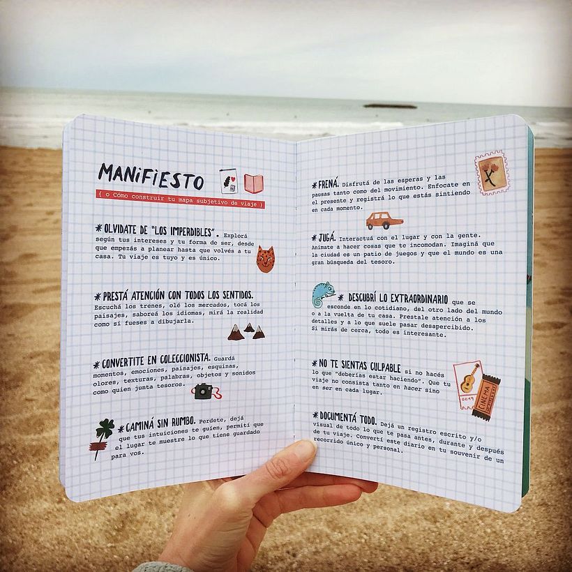 Las reglas de Aniko las ha escrito en un manifiesto que siempre la acompaña. 