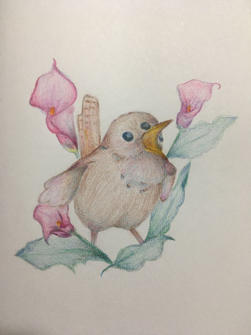 Mi Proyecto del curso: Ilustración surrealista inspirada en la naturaleza 1