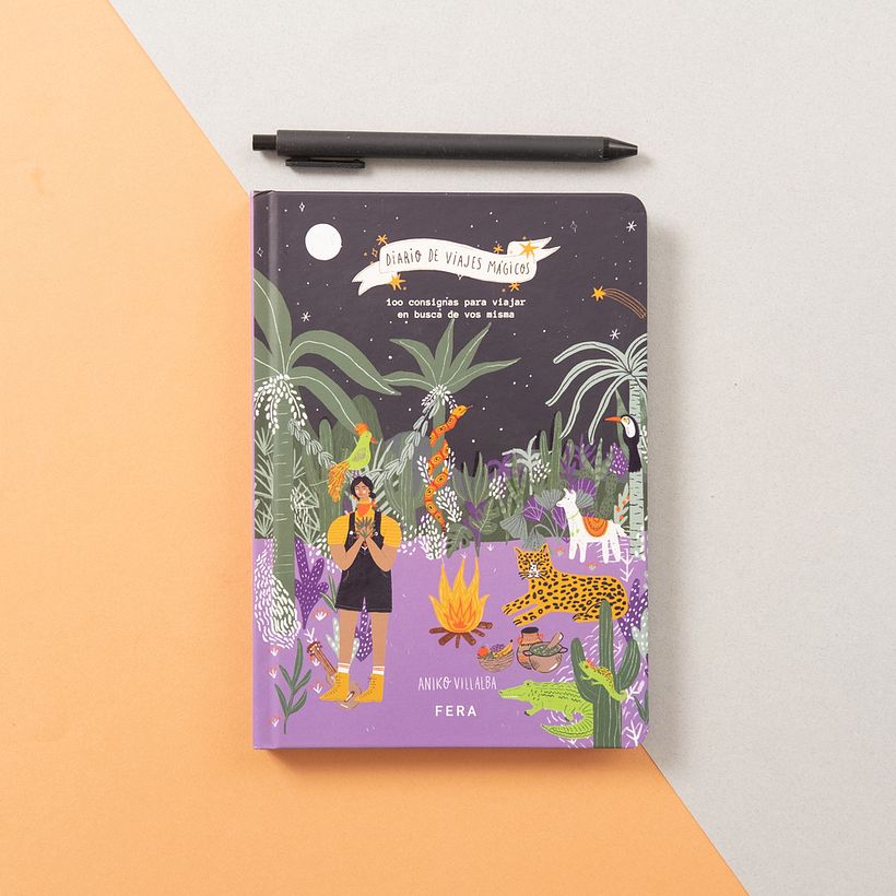 Los libros con consignas de otros viajeros podrían guiar tu creatividad. 