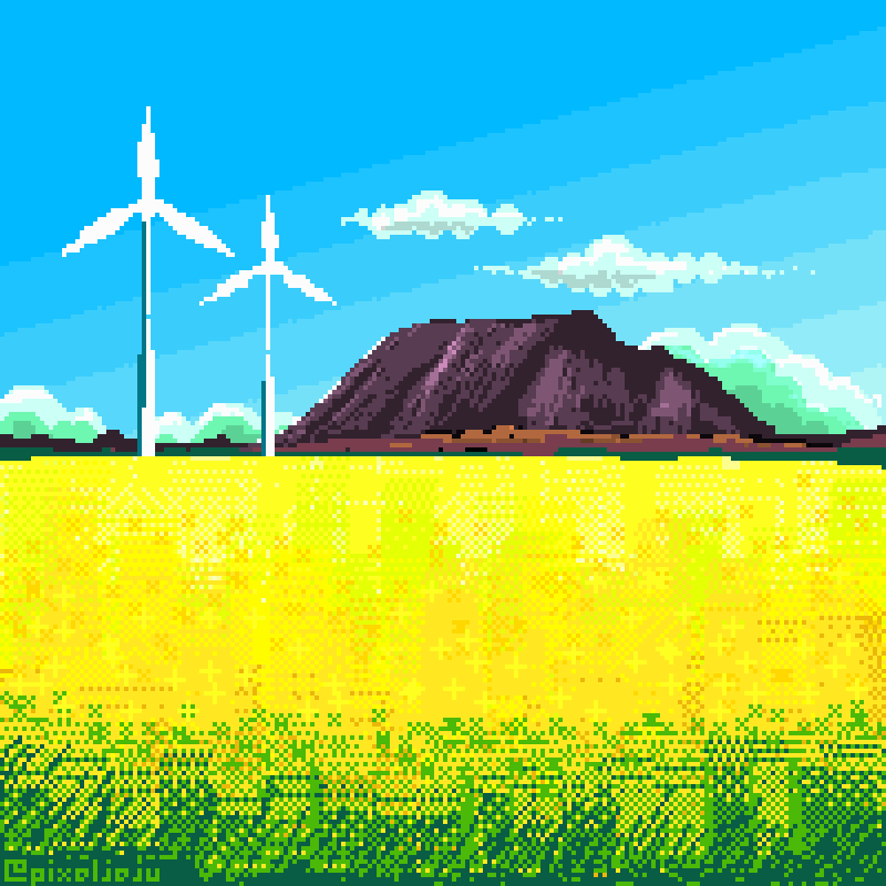 My project in Illustration Techniques in Pixel Art course 2