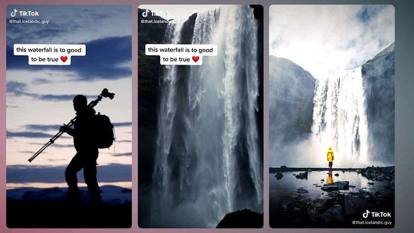 Even within a 15 second TikTok, you can still create a story arc.