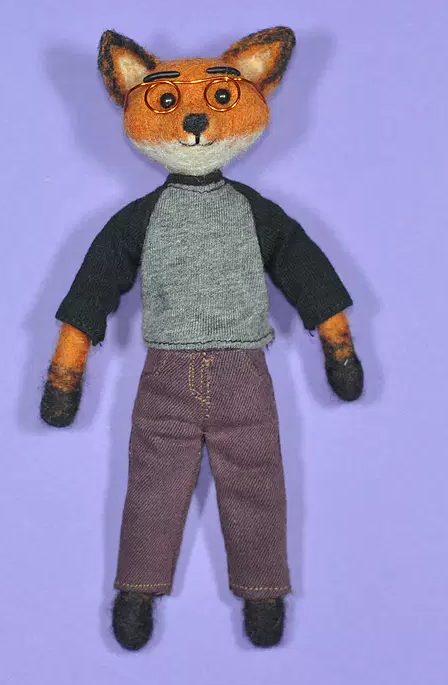Victor: My project in Needle Felting "Creation of Characters with Needle and Thread course" 3