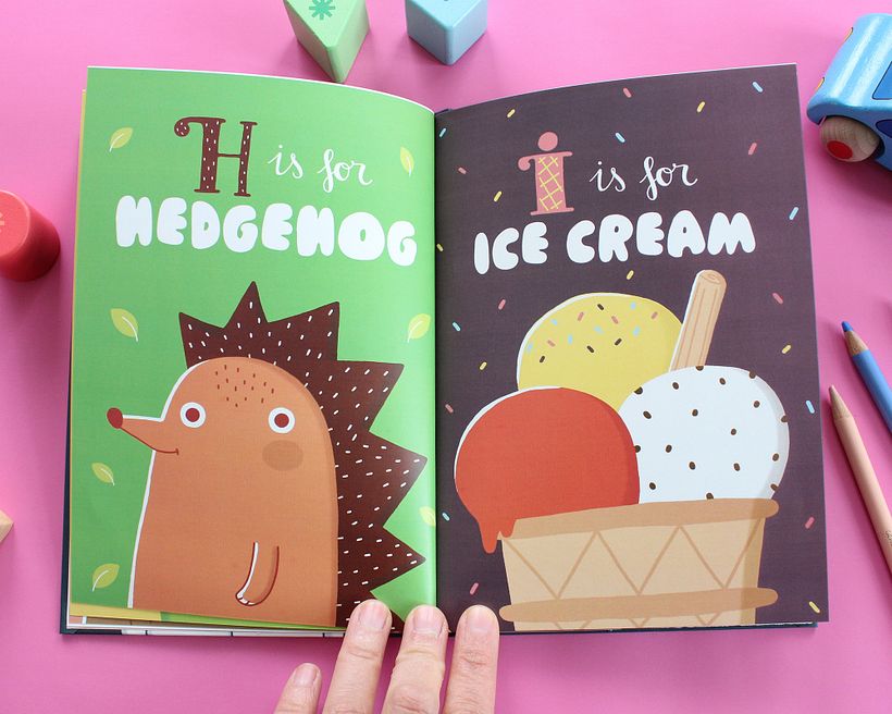Some pages inside the book.