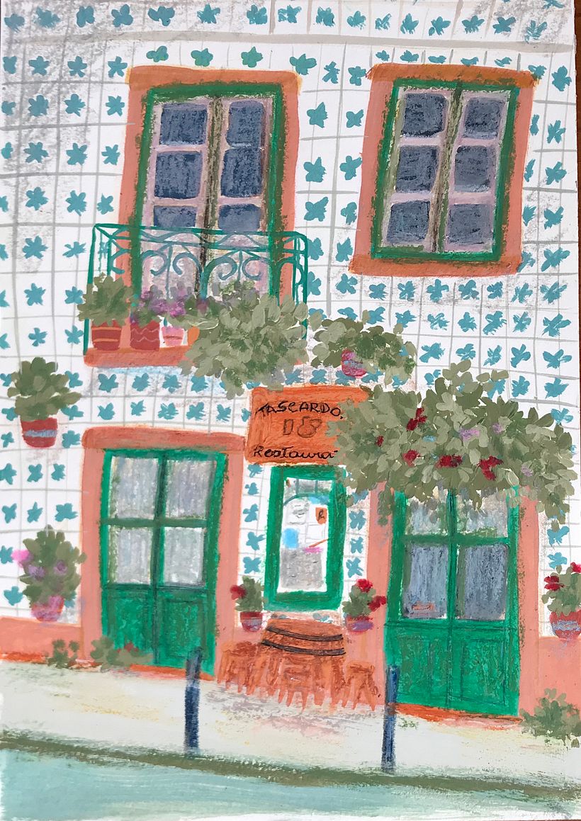 Meu projeto do curso: Sketchbook pictórico com guache 3