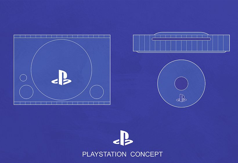 Logo animation PlayStation 4
