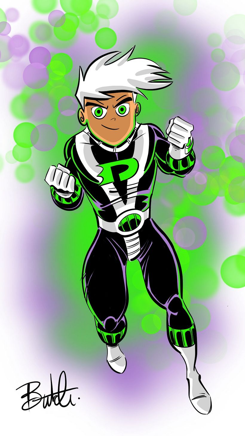 A look at Danny Phantom's new costume 10 year later!