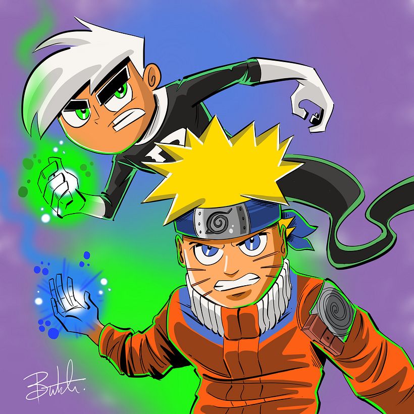 Danny Phantom with Naruto!