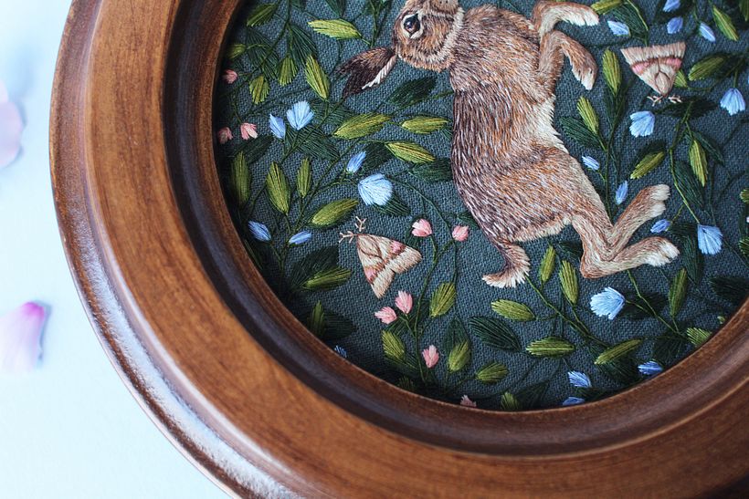 Hare on Green 2