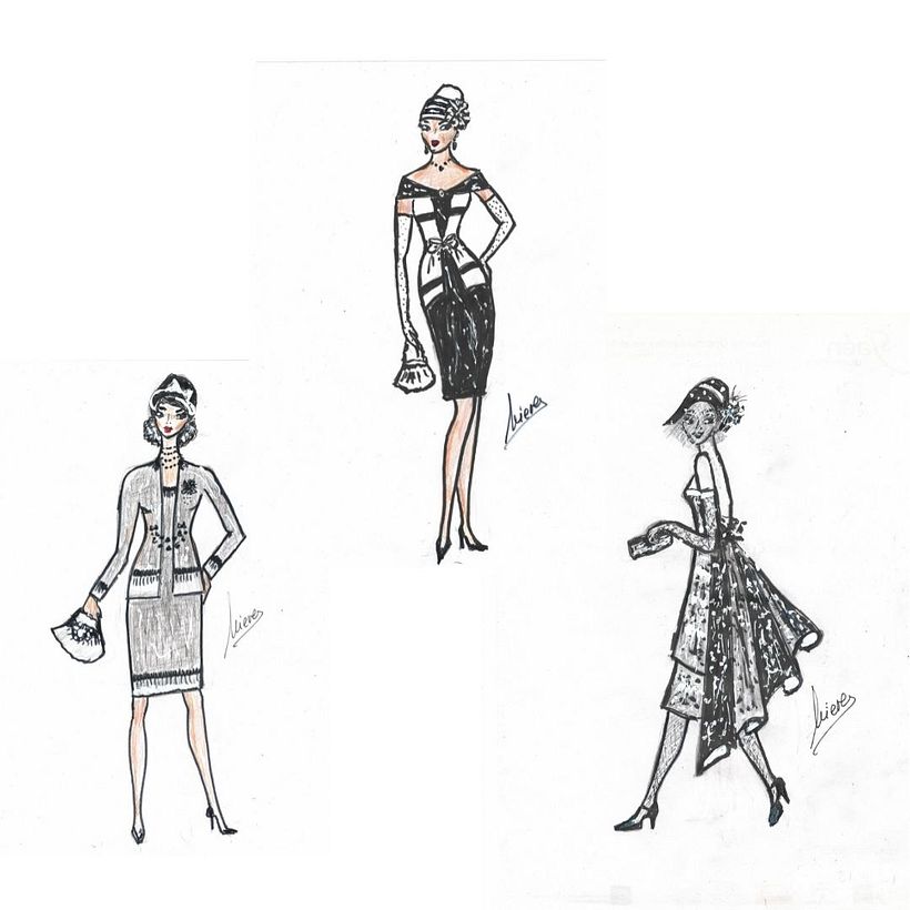 Mi Proyecto del curso: Recordando a Coco Chanel Domestika