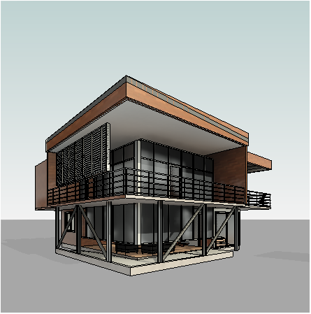 Mi Proyecto del curso: Diseño y modelado arquitectónico 3D con Revit_1 3