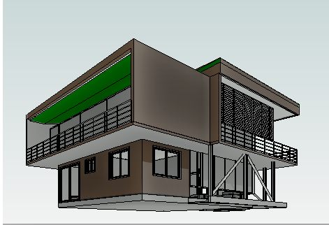 Mi Proyecto del curso: Diseño y modelado arquitectónico 3D con Revit_1 3