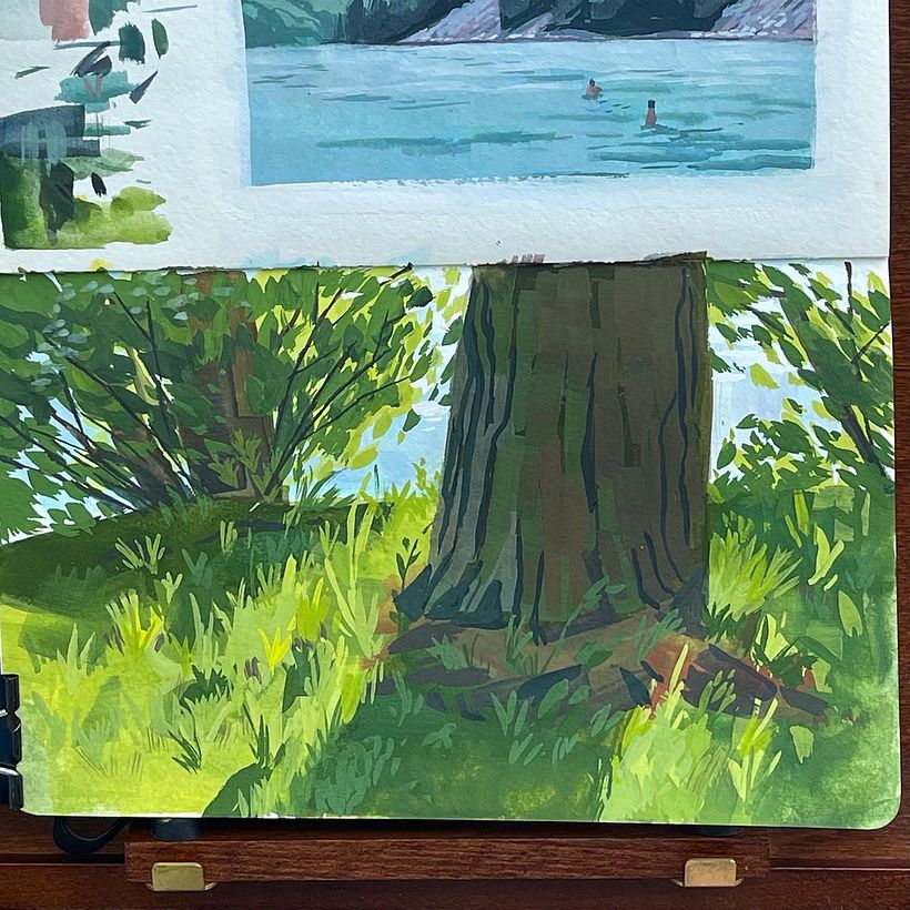 Illustrations and studies from travel 8