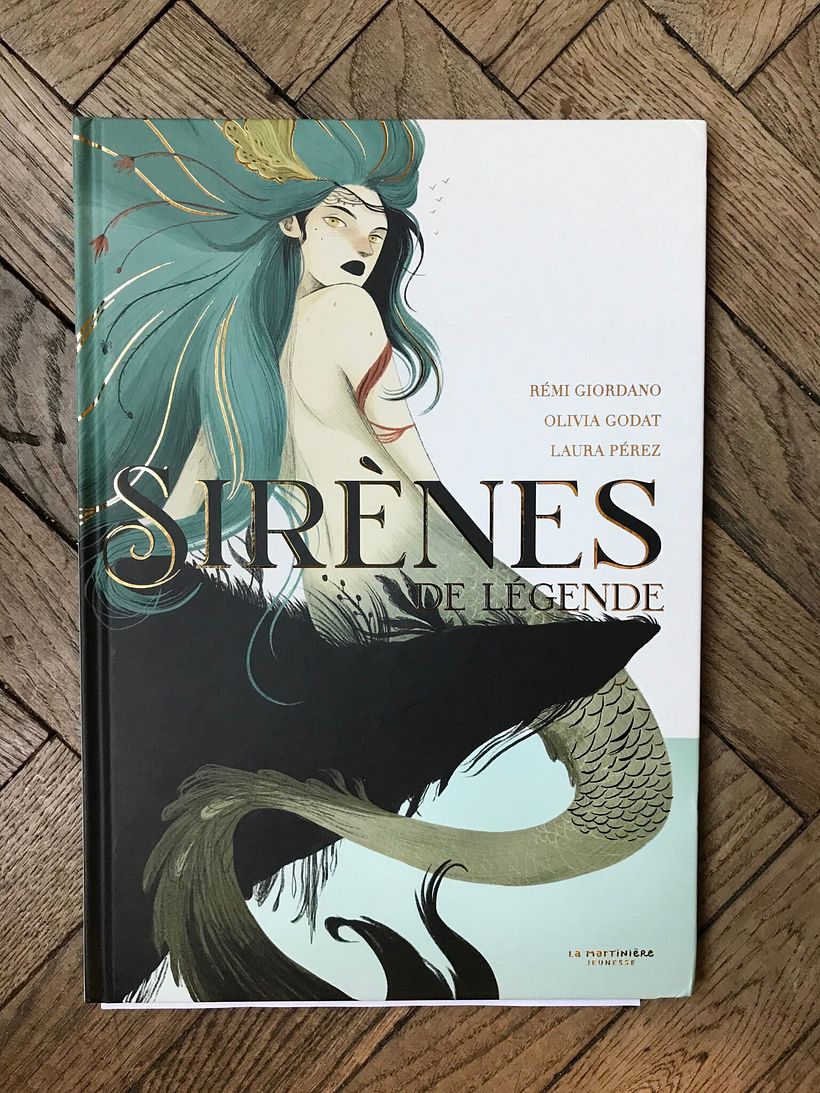 Proceso del álbum ilustrado 'SIRÈNES DE LÉGENDE' 37